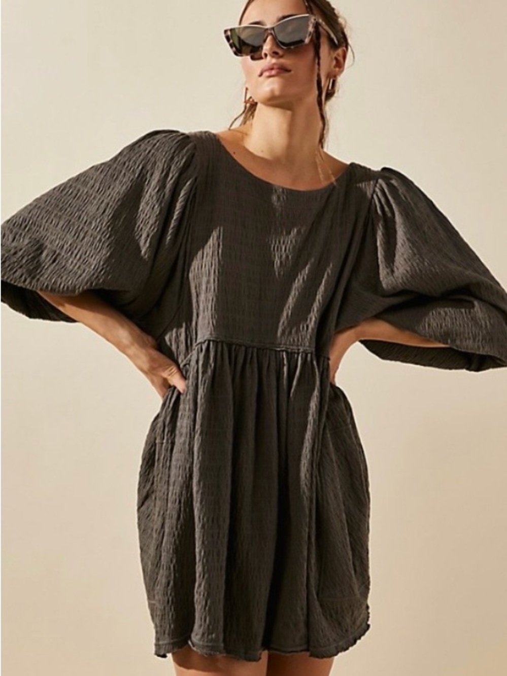 NWT Free People Beach Get Obsessed Baby Doll Dress Size M